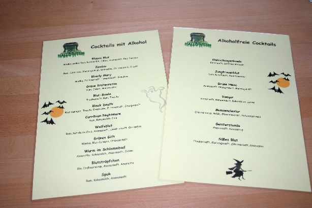 Halloween Party Rezepte Cocktails Und Ideen Zur Dekoration Gratis Schnittmuster Und Kostenlose Nahanleitung